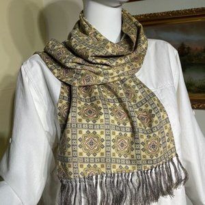 Tootal Made in England Silk Scarf